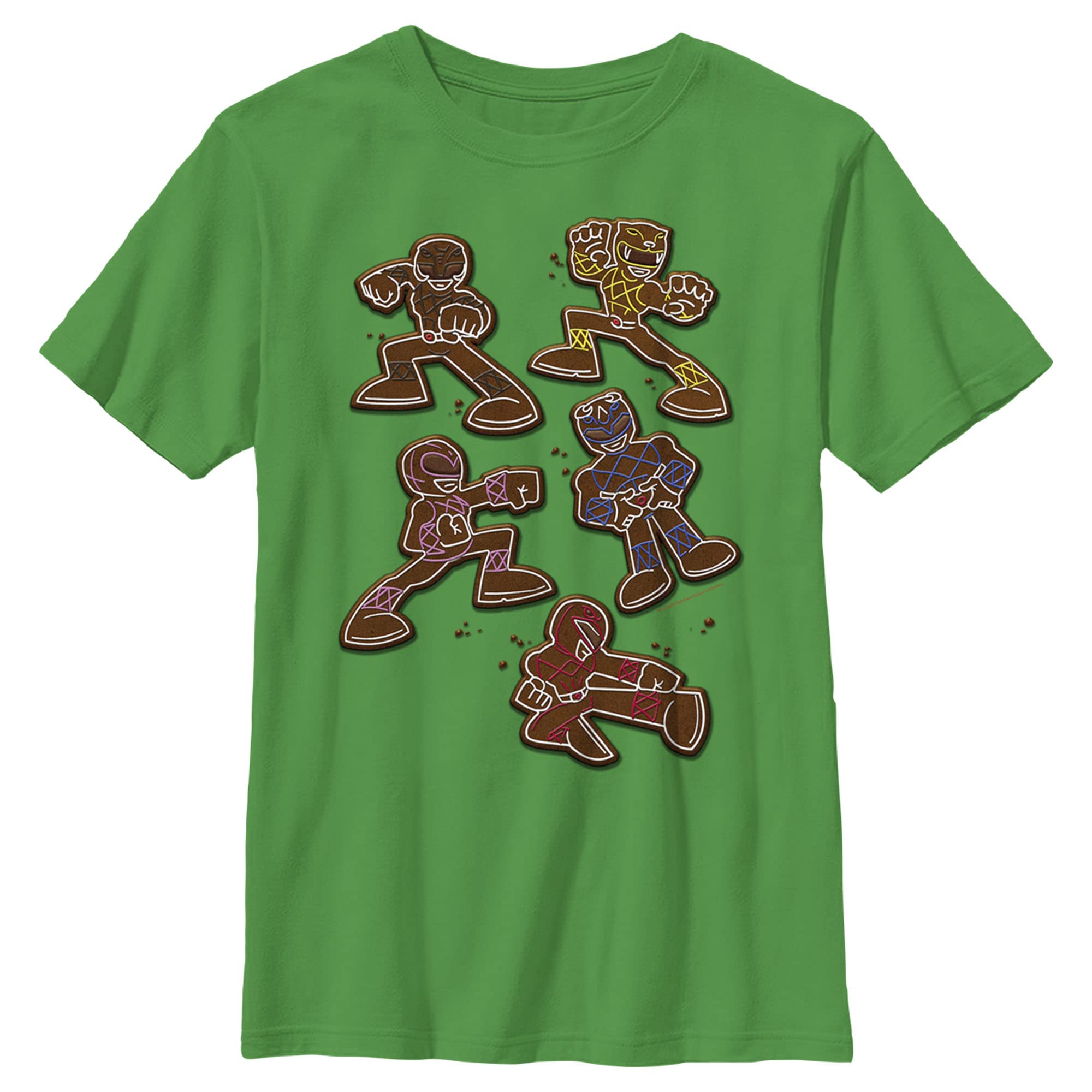 Power Rangers Boys Graphic T-Shirt - Official Red Ranger Design - Perfect for Halloween, Cosplay & Birthday Parties