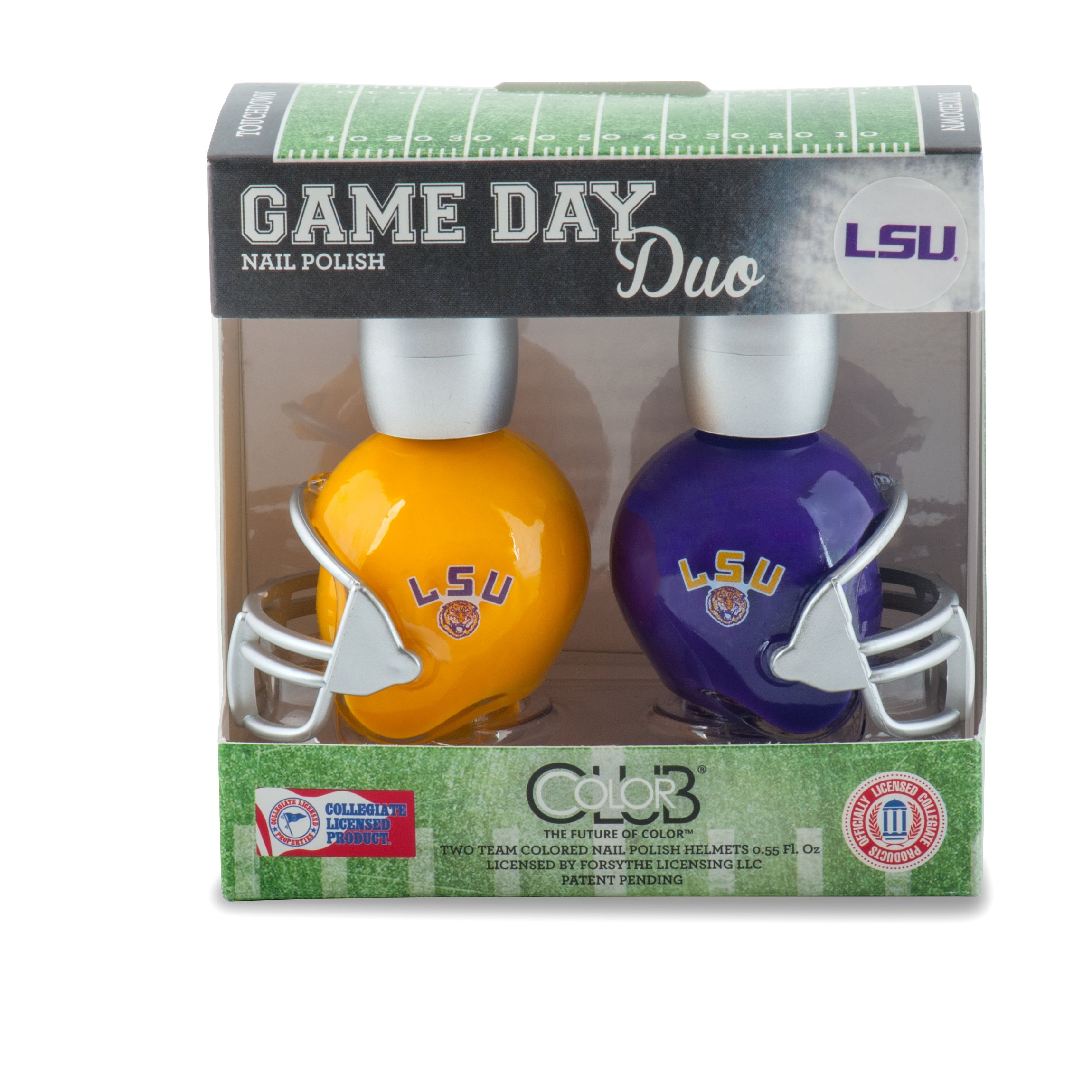 Color Club NCAA Louisville Nail Polish - Game Day Duo for Sports Fans