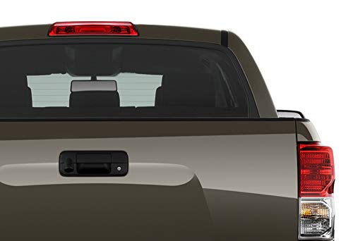 EPARTS Chrome Housing Red Lens LED Third Brake Light Cargo Lamp Compatible with 2007-2018 Toyota Tundra - Durable Rear Stop Light for Pickup Trucks & Off-Road Adventures
