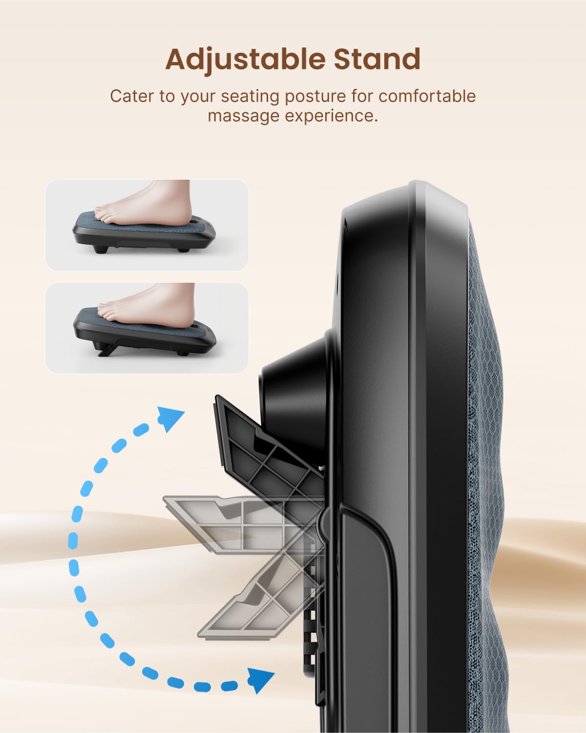 RENPHO FSA Eligible Shiatsu Heated Foot Massager with Heat - Plantar Fasciitis Relief, Gifts for Women, Men & Seniors - Perfect for Home Relaxation, Office Stress Relief & Post-Workout Recovery
