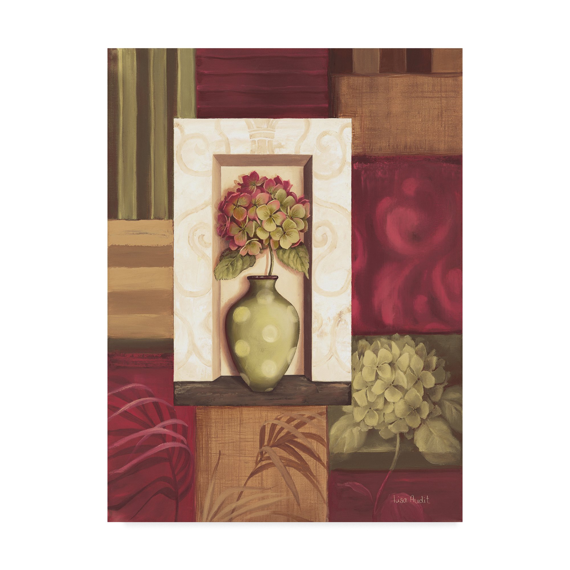 Lisa Audit Vase 4 - 24x32 Inch Modern Canvas Wall Art - Perfect for Living Room, Bedroom & Office Decor