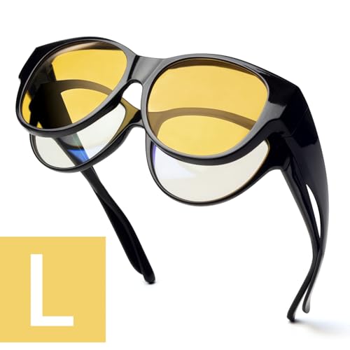 L Black /Yellow Lens