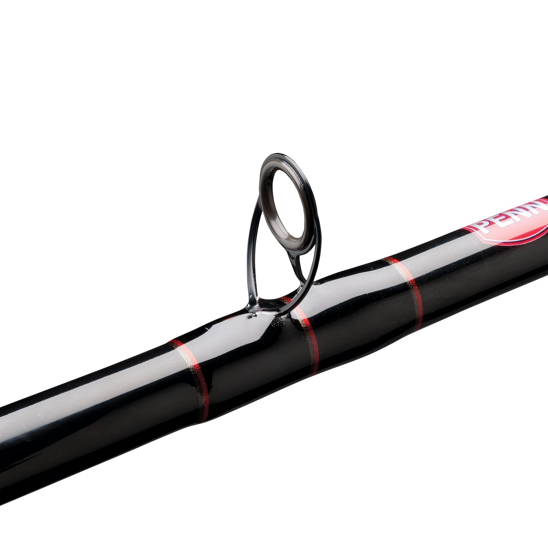Rampage® Conventional Boat Rod - Heavy Duty Saltwater Fishing Rod for Offshore & Inshore Angling - Perfect for Trolling, Bottom Fishing & Casting from Boats