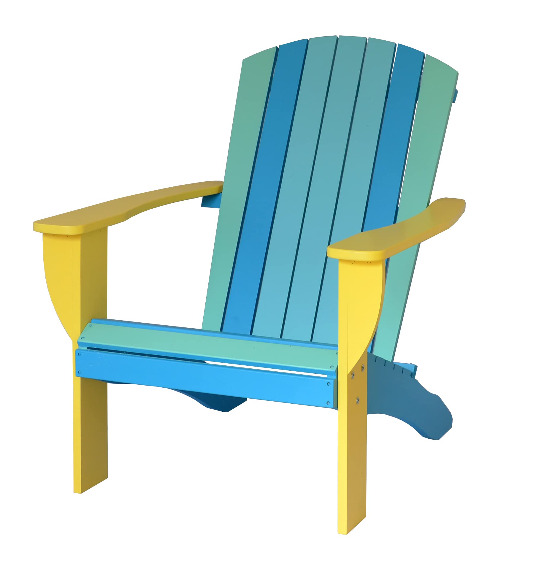 Premium Solid Cedar Adirondack Chair with Built-in Bottle Opener & Matching Folding Table Set - Extra Wide Comfort for Patio, Garden, Beach & Outdoor Relaxation