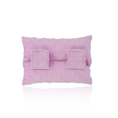 2 Rows-Minky Dot Lavender
