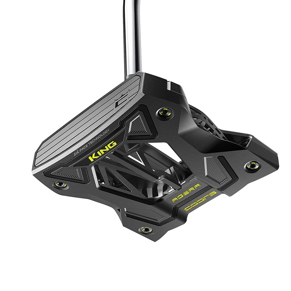 King 3D Putter AGERA Single Bend Left Handed Golf Club 34 Inch - Perfect for Left-Handed Golfers & Improving Short Game Accuracy on the Green
