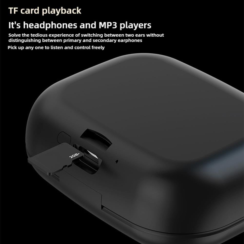 XP2 Wireless Open Ear Headphones with LED Display - Noise Cancelling, High Sound Quality, IPX5 Waterproof for Running, Gym & Outdoor Sports