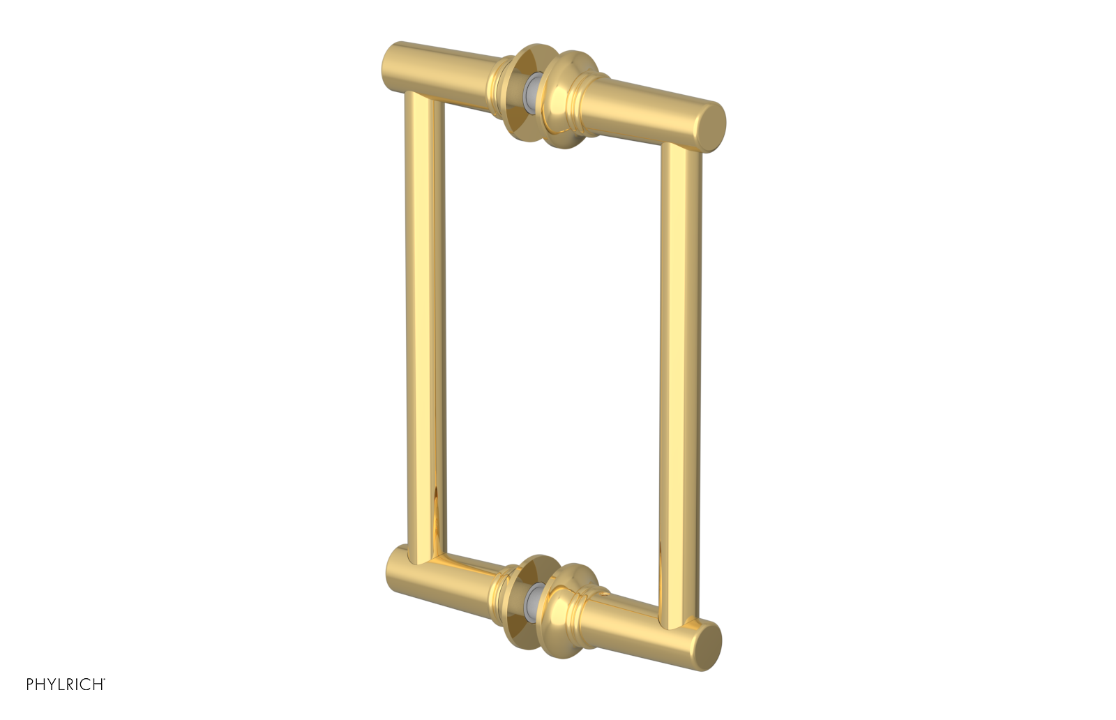Hex Modern 8 Double Sided Shower Pull 501 93 08 - Premium Bathroom Hardware for Shower Doors & Glass Enclosures - Perfect for Home Renovation & Spa Style Bathrooms