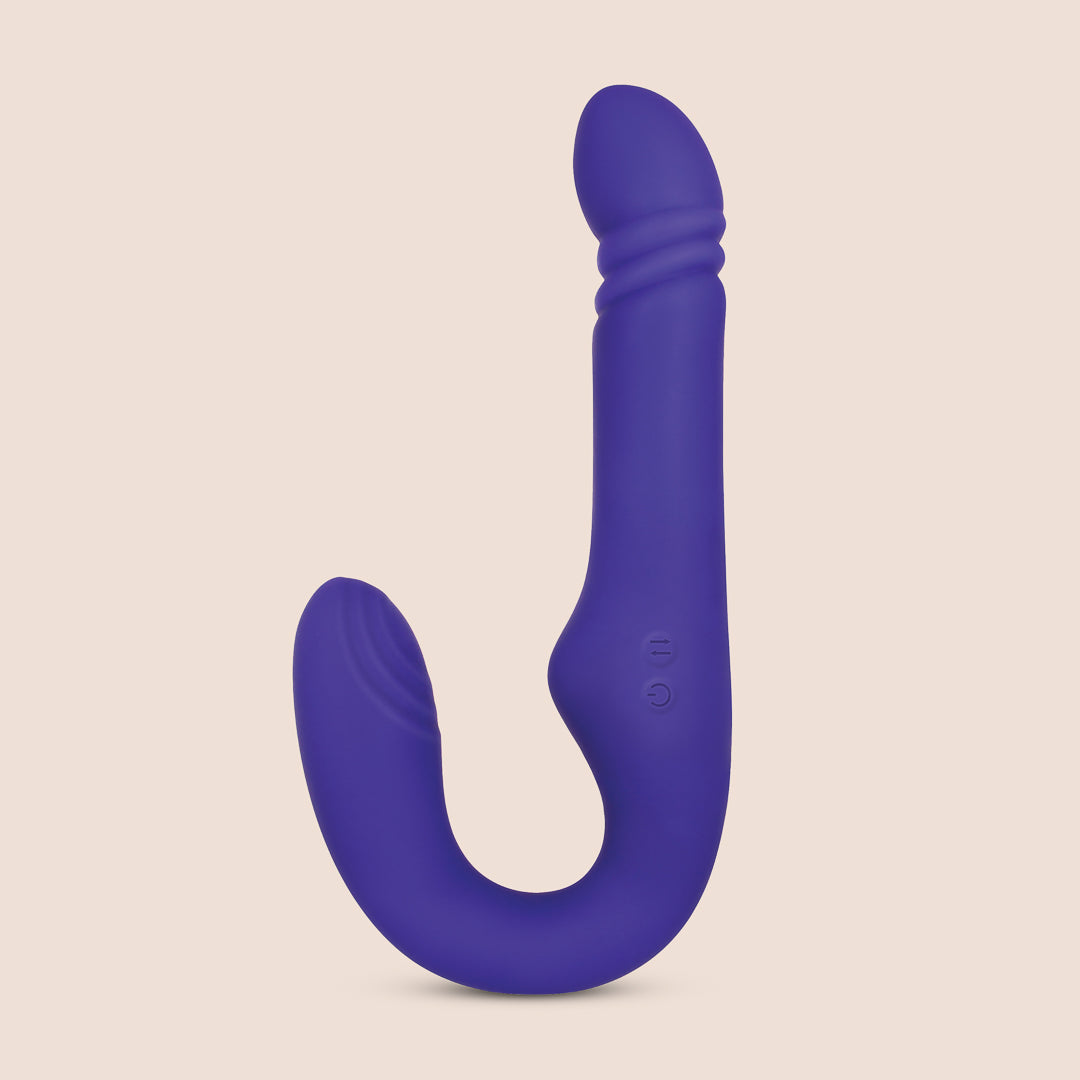 Eve's Ultimate Strapless Strap-On Dildo for Women - Powerful Thrusting Adult Toy for Couples Play & Lesbian Sex | Waterproof & Hands-Free Pleasure for Bedroom Fun & Role Play