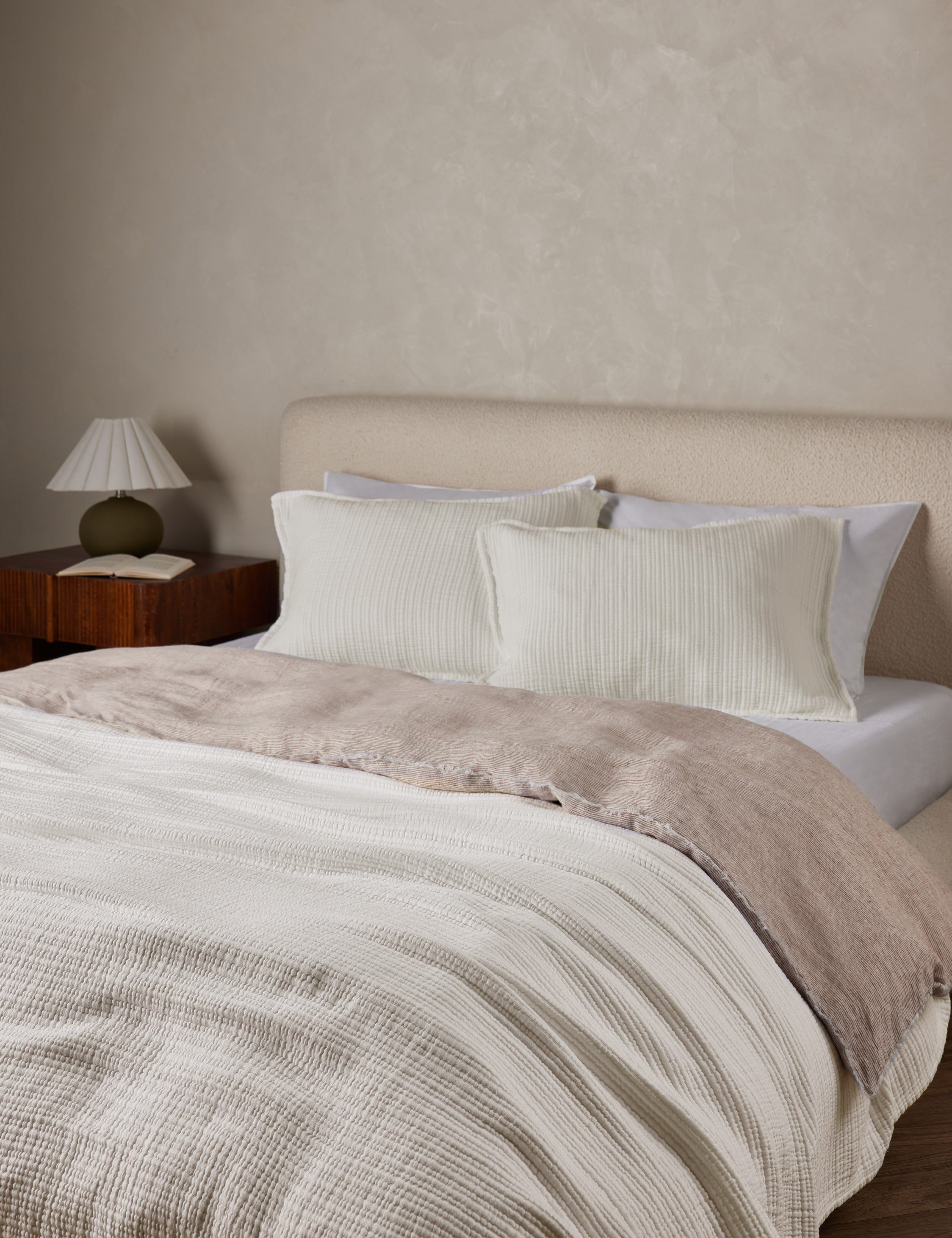 Chatham Cotton Matelasse Coverlet by Pom Pom at Home - Luxury Bedspread for Master Bedroom & Guest Room Decor - Perfect for All-Season Comfort