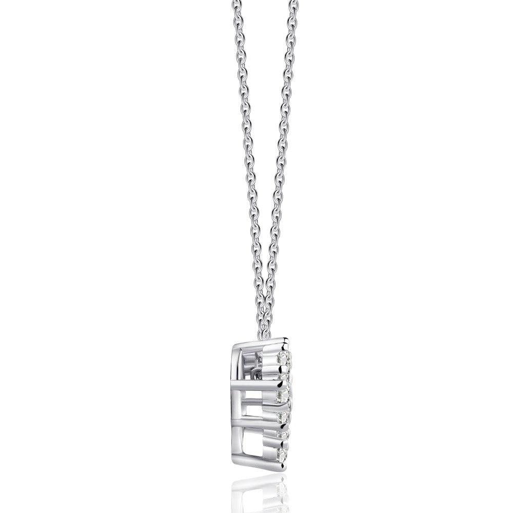1 CT. Eternal Heart Moissanite Necklace for Women - Dainty Heart Pendant Jewelry Gift for Anniversary, Valentine's Day & Special Occasions