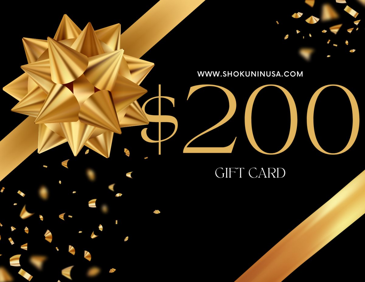 Shokunin USA Gift Card - Perfect for Birthday, Anniversary & Holiday Gifts - Shop Online for Exclusive Japanese-Inspired Products