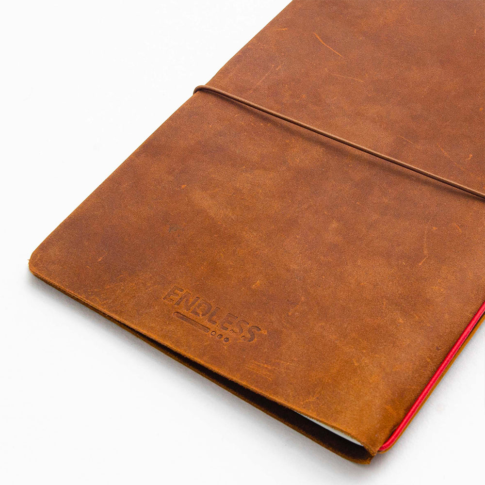 Premium Refillable Leather Journal for Writing - Brown Handcrafted Travel Notebook, Ideal for Journaling, Note Taking & Gift Giving - Endless Explorer Regalia