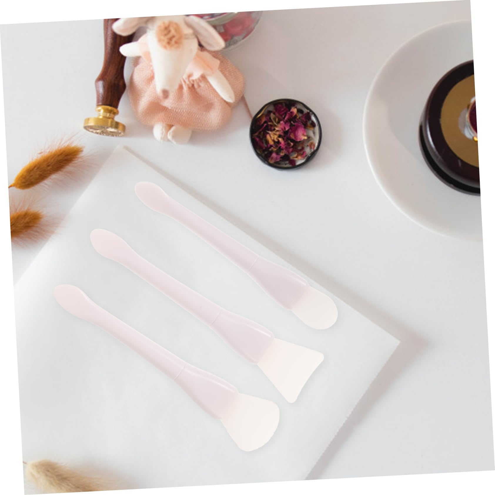 3-Pack Silicone Wax Scrapers - Durable Fireproof Seal Cleaners for DIY & Home Use