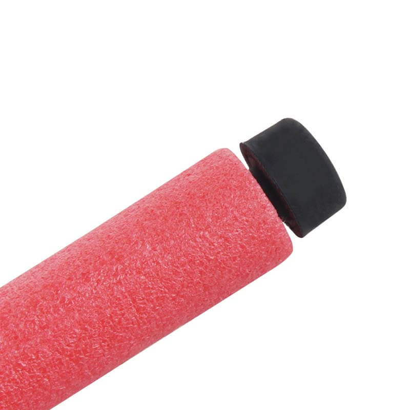 Worker Red & Black EVA Foam Dart Set with Soft Rubber Tips - Safe Foam Darts for Nerf Guns, Outdoor Games & Target Practice