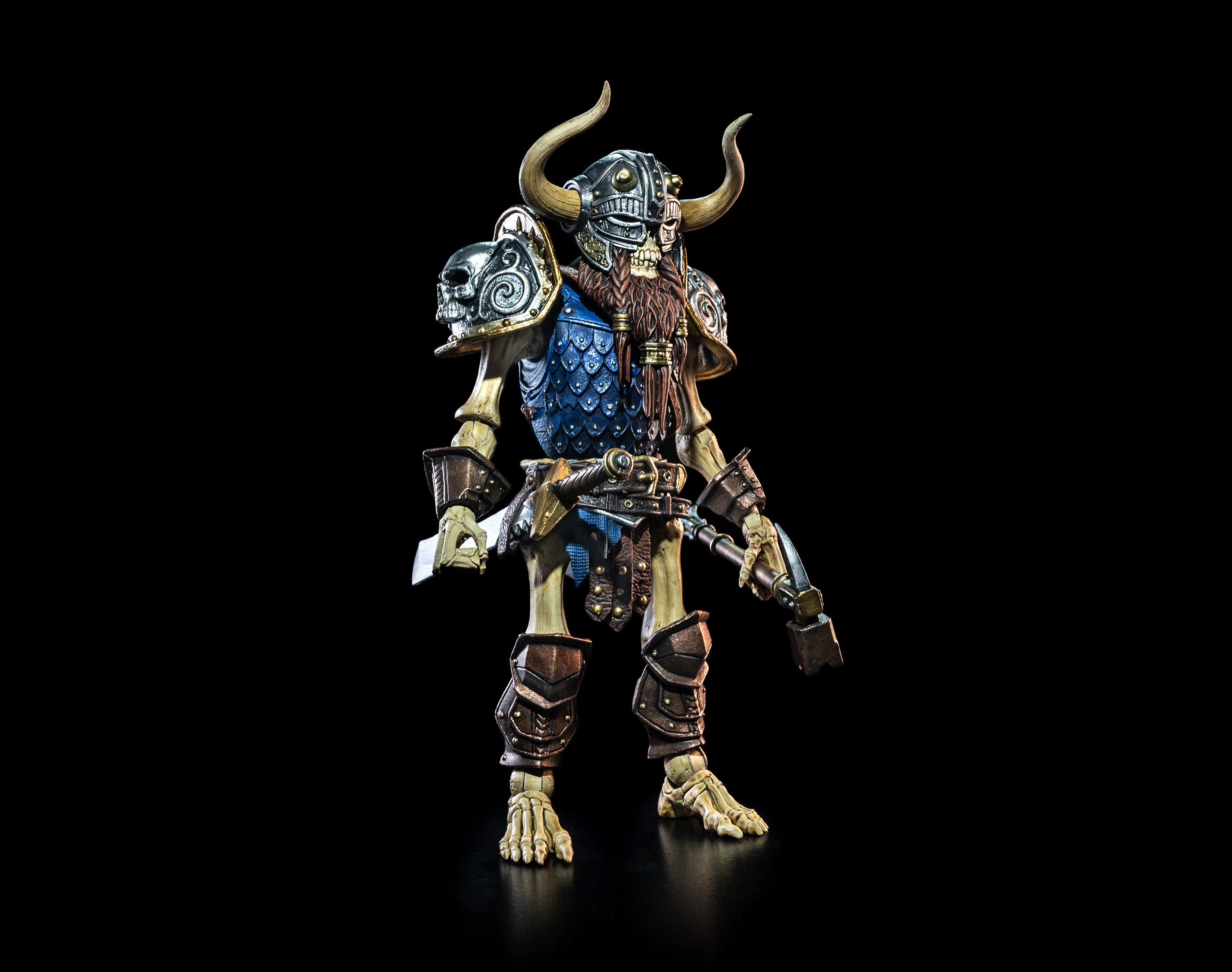 PRE-ORDER: Four Horsemen Studios Mythic Legions 1/12 Scale 6-Inch Action Figure - All Stars 6 Skalli Bonesplitter Collectible Toy for Display & Fantasy Role-Playing