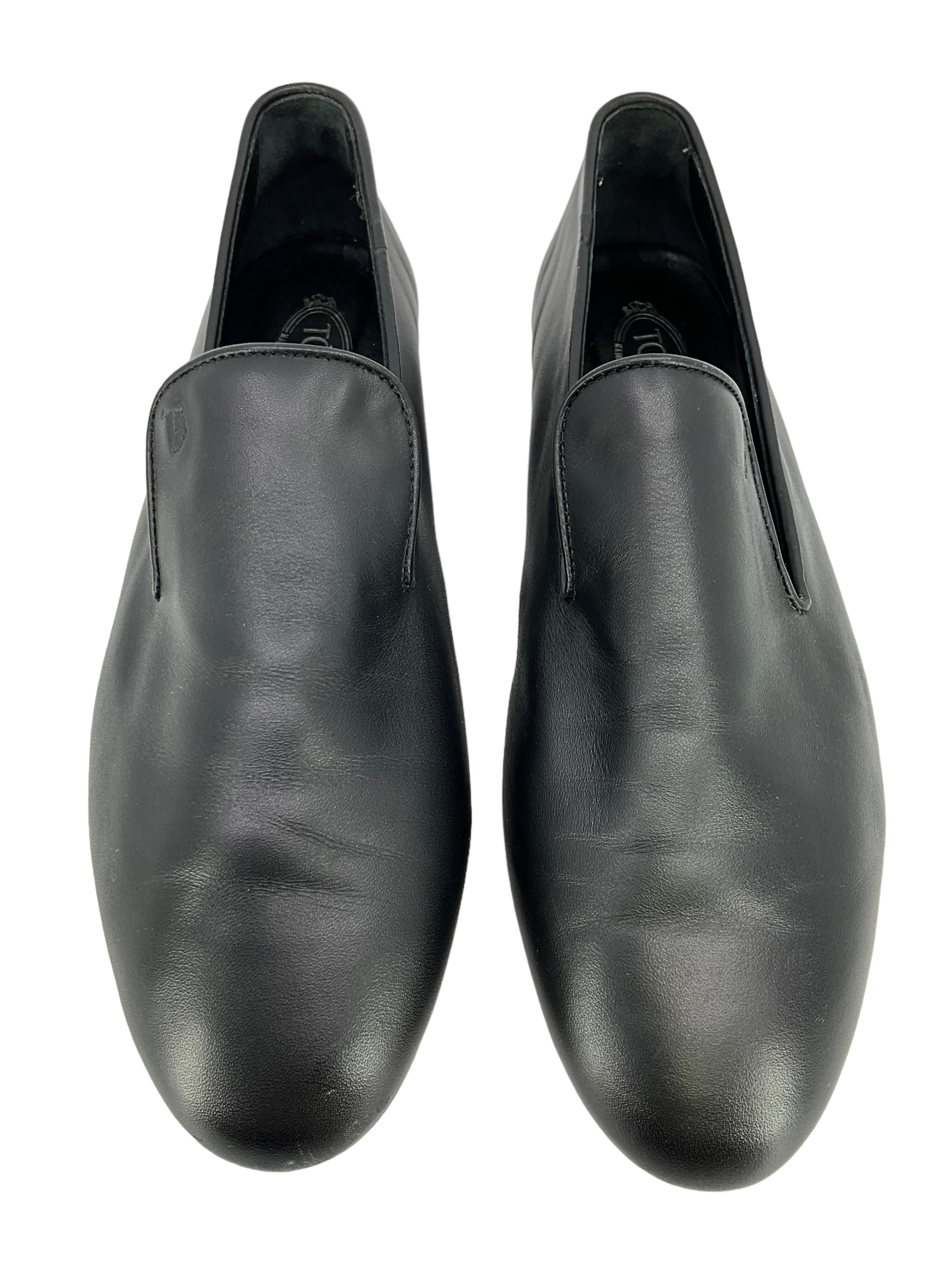 Tod's Smooth Leather Driving Loafers for Men - Size 7.5 US | Comfortable & Stylish Casual Shoes for Work, Travel & Everyday Wear