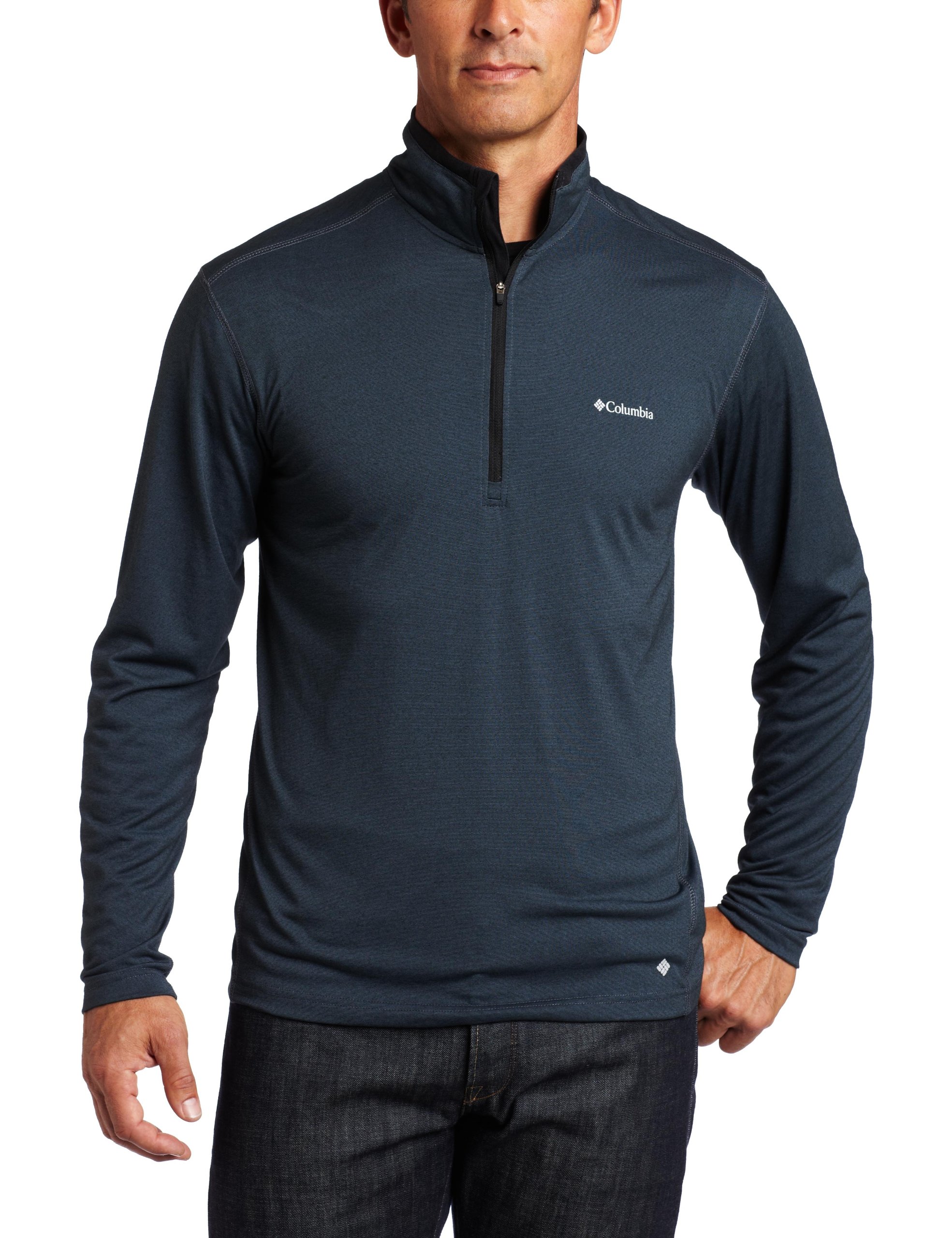 Columbia Men's Mountain Tech Half Zip Fleece Jacket - Tall Size for Hiking & Outdoor Adventures