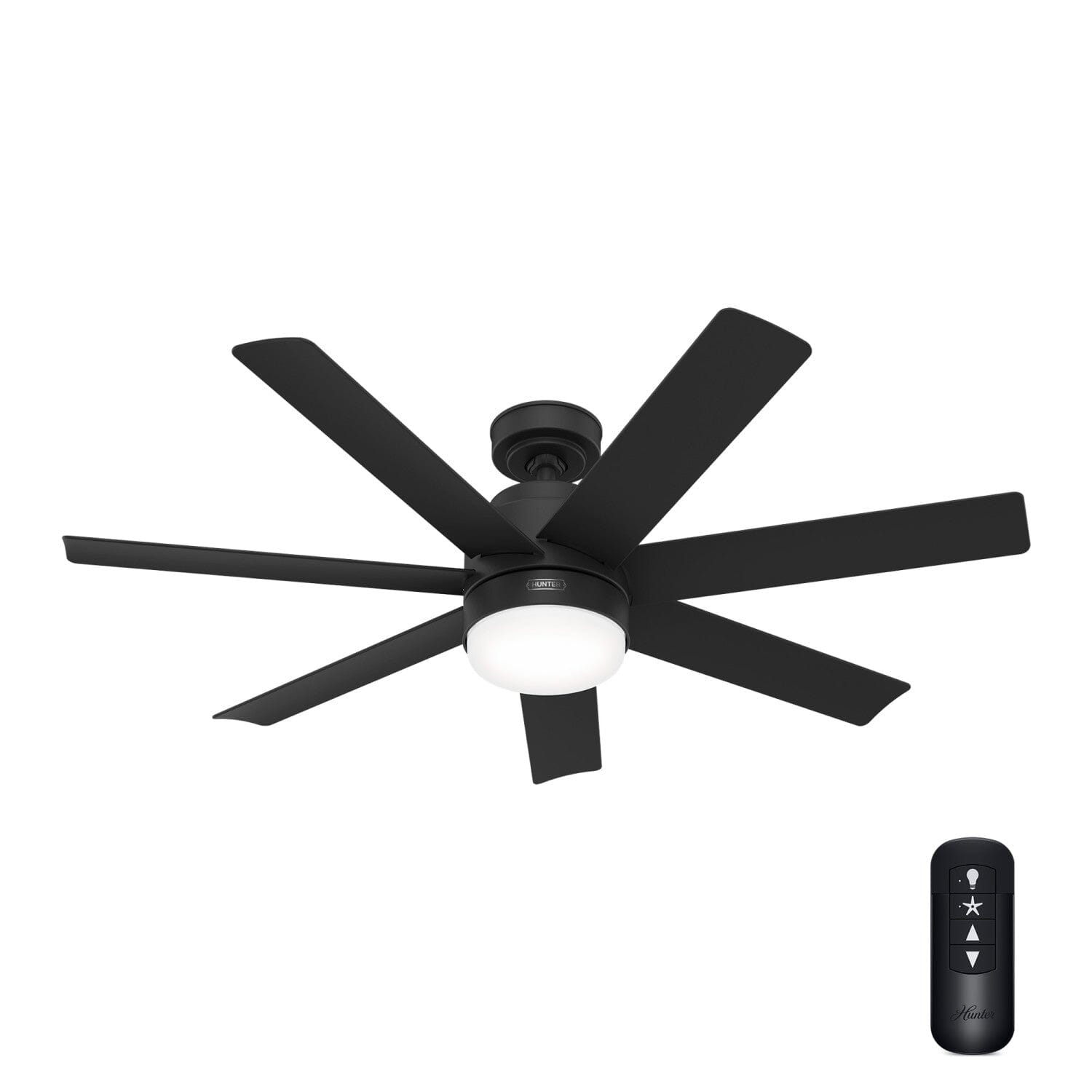 Brazos Outdoor ENERGY STAR Certified 52 Inch LED Ceiling Fan with Light - Perfect for Living Room, Bedroom, and Patio Cooling