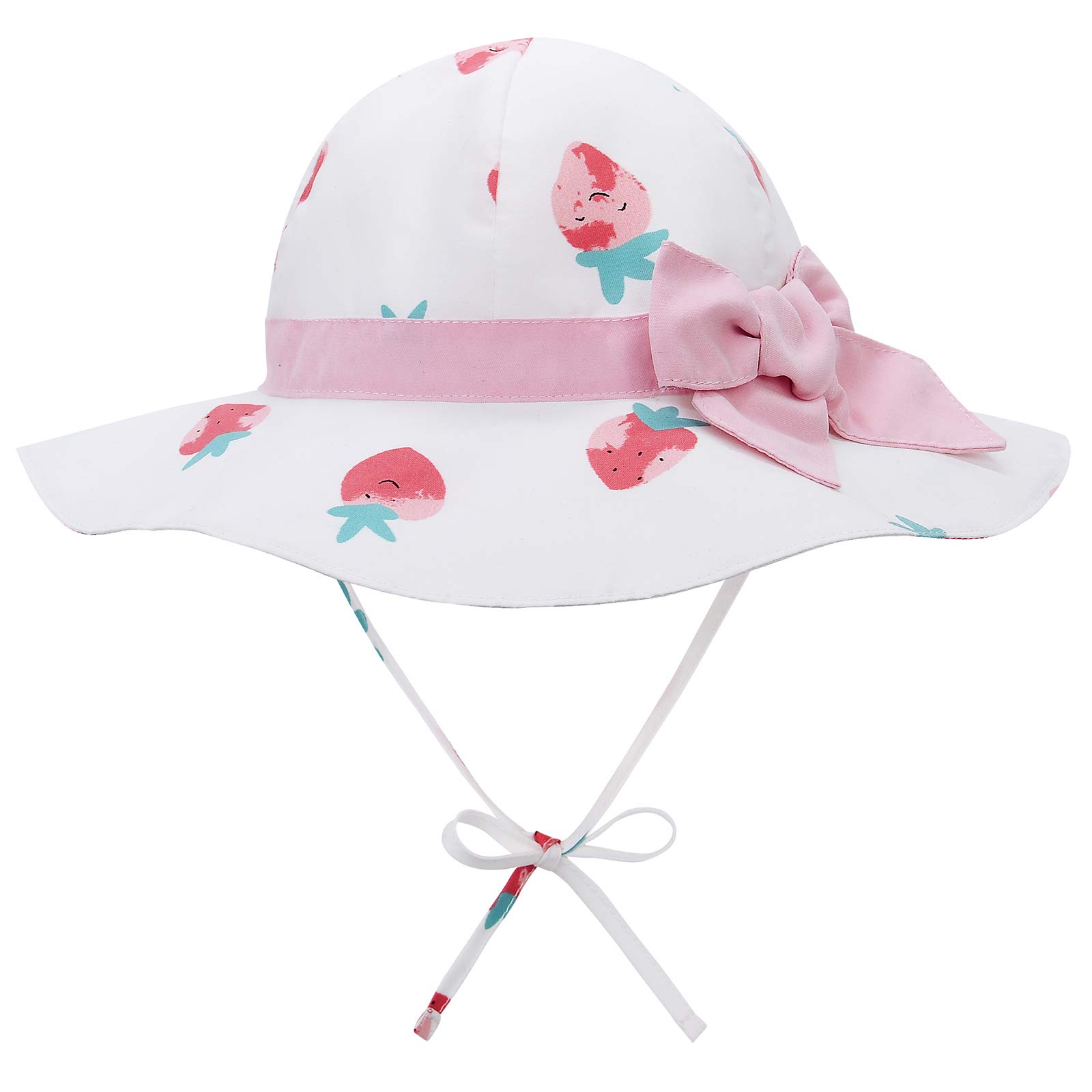 UPF 50+ Baby Sun Hat for Toddlers & Kids - Wide Brim Bucket Cap for Baby Girls & Boys - Summer Beach, Pool, Outdoor Play & Travel Protection