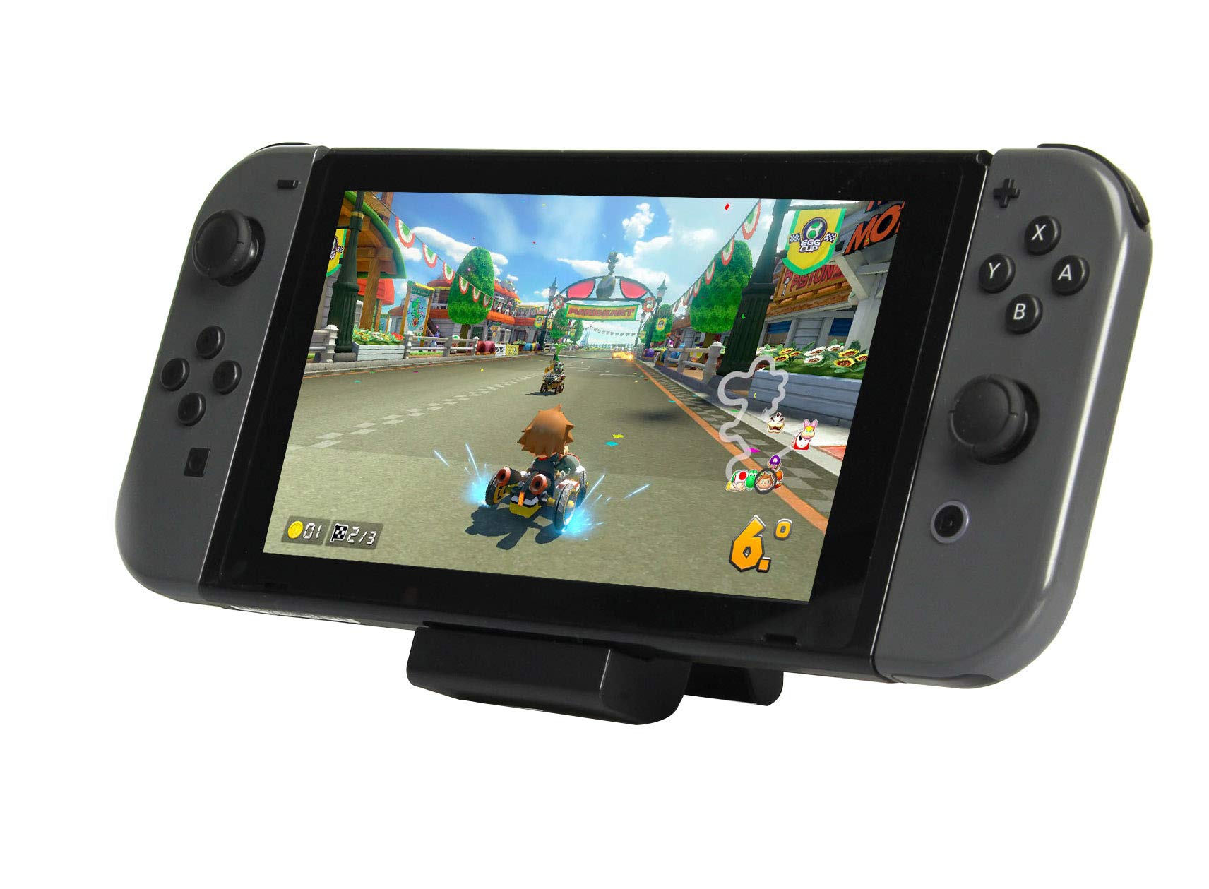 iMW Switch Charging Dock - Compatible with All Nintendo Switch Consoles (OLED, Lite, Original) - Fast Charging Station - Black - Perfect for Gaming at Home or On-The-Go