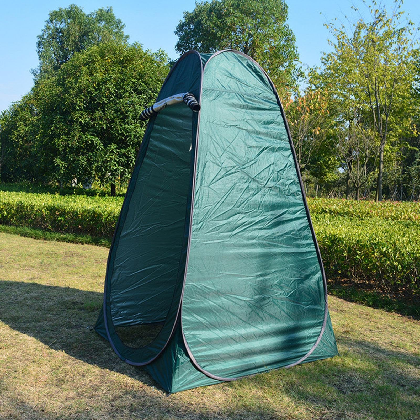 Decorhome Pop-Up Privacy Shower Tent - 47.24 Inch Portable & Foldable Changing Room for Camping, Hiking, Beach - Lightweight Outdoor Dressing Shelter with Rain Protection - Perfect for Camping Trips, Beach Days & Outdoor Adventures