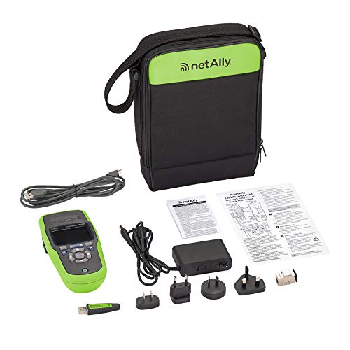 NetAlly LRAT-2000 LinkRunner AT Ethernet Network Tester - Copper & Fiber Cable Tester for IT Professionals | Network Installation & Maintenance Tool
