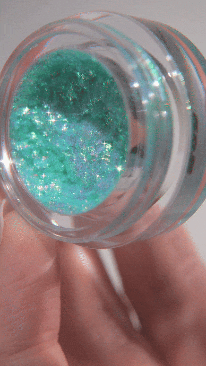 Sea Chroma Flakes Duochrome Pigment - Shimmering Cosmetic Powder for Eyeshadow & Nail Art | Glisten Cosmetics | Perfect for Makeup Artists & DIY Beauty Projects