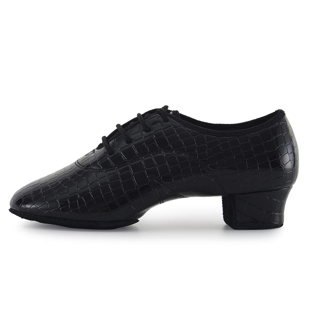 Professional Men's Latin Dance Shoes for Ballroom, Tango & Waltz - Modern Standard Performance Dance Shoes for Men | Perfect for Competitions, Performances & Social Dancing