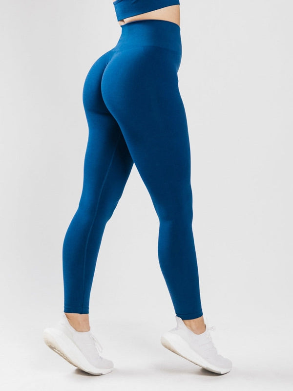 ZASUWA Women's High Waisted Scrunch Butt Lifting Leggings - Quick Dry, Seamless Workout Yoga Pants for Running, Gym & Lounge Wear