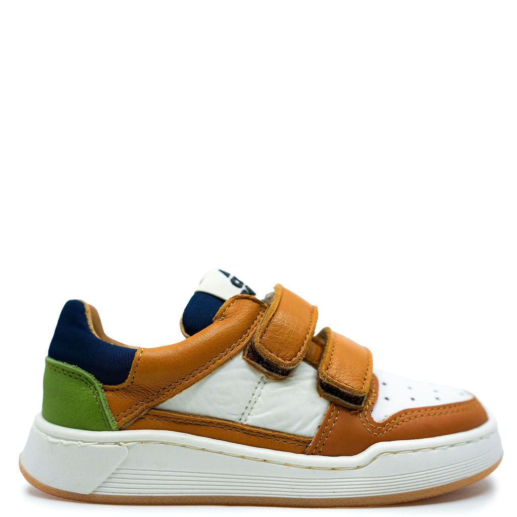 Acebos Mustard Velcro Sneakers for Men & Women - Comfortable Slip-On Walking Shoes for Casual Wear, Gym, and Outdoor Activities