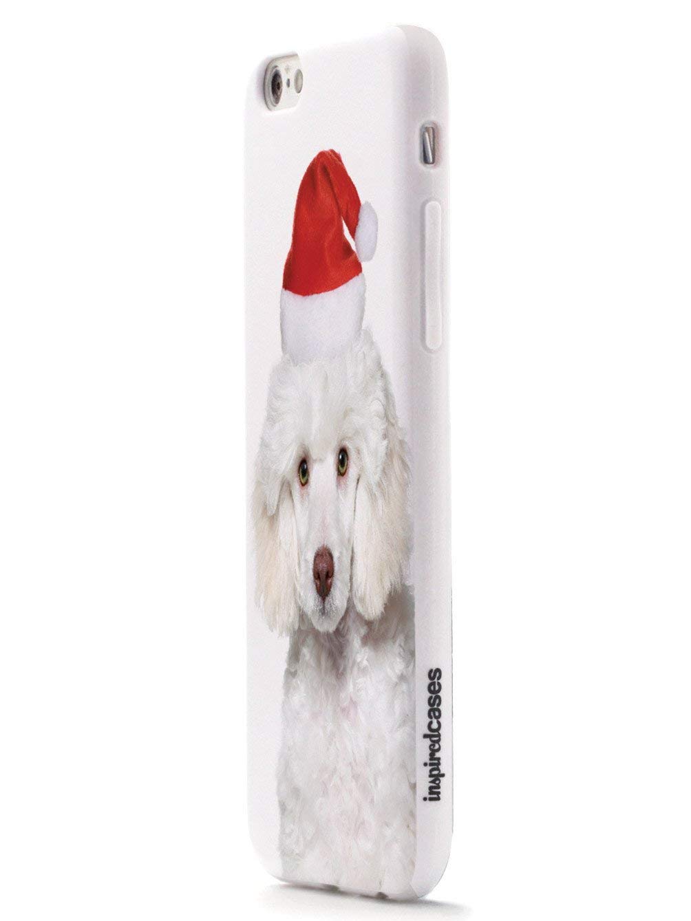 Inspired Cases - Premium 3D Textured Protective Phone Case Compatible with Samsung Galaxy Note 10 - Cute Christmas Poodle Design - Perfect Gift for Holidays & Everyday Protection