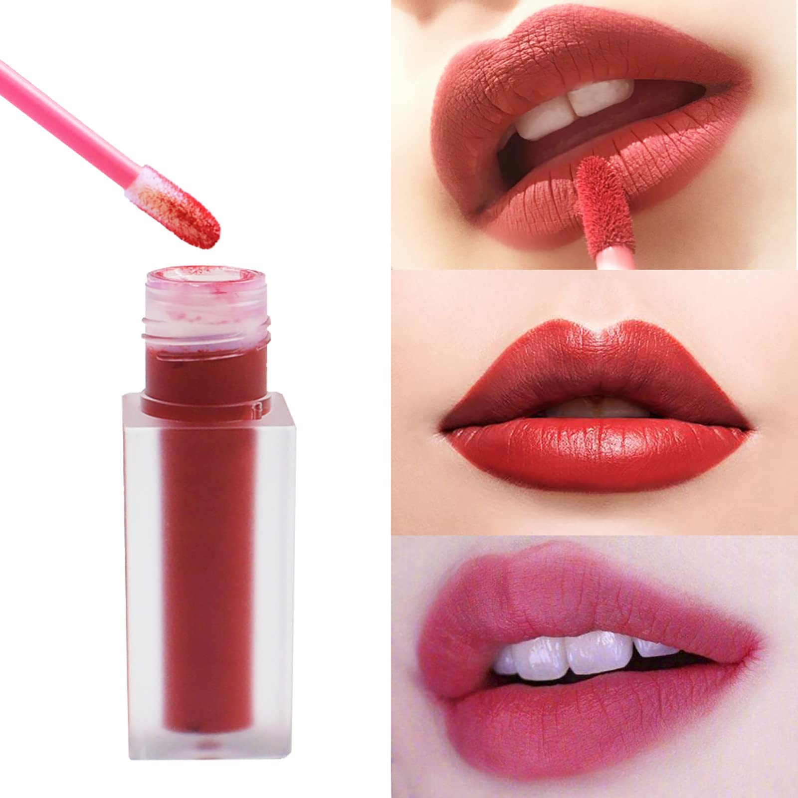 20pcs Multicolor Lip Brush Set - Professional Makeup Lipstick & Lip Gloss Applicator, Eyeshadow Brush for Precise Application - Perfect for Makeup Kits, Beauty Tools & Cosmetics (Pack of 20)