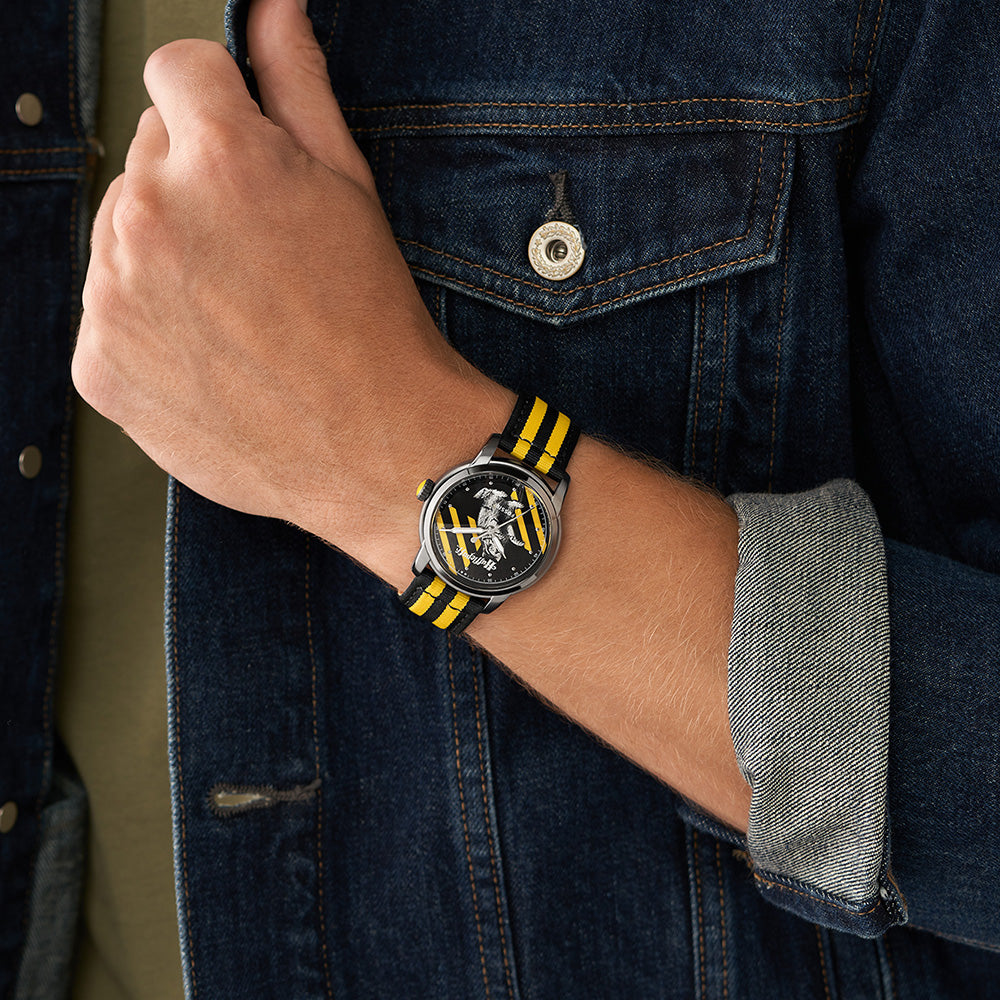 Fossil LE1159 Harry Potter Hufflepuff Smartwatch - Stylish Smartwatch for Harry Potter Fans | Perfect for Daily Wear, Workouts & Magic-Themed Events