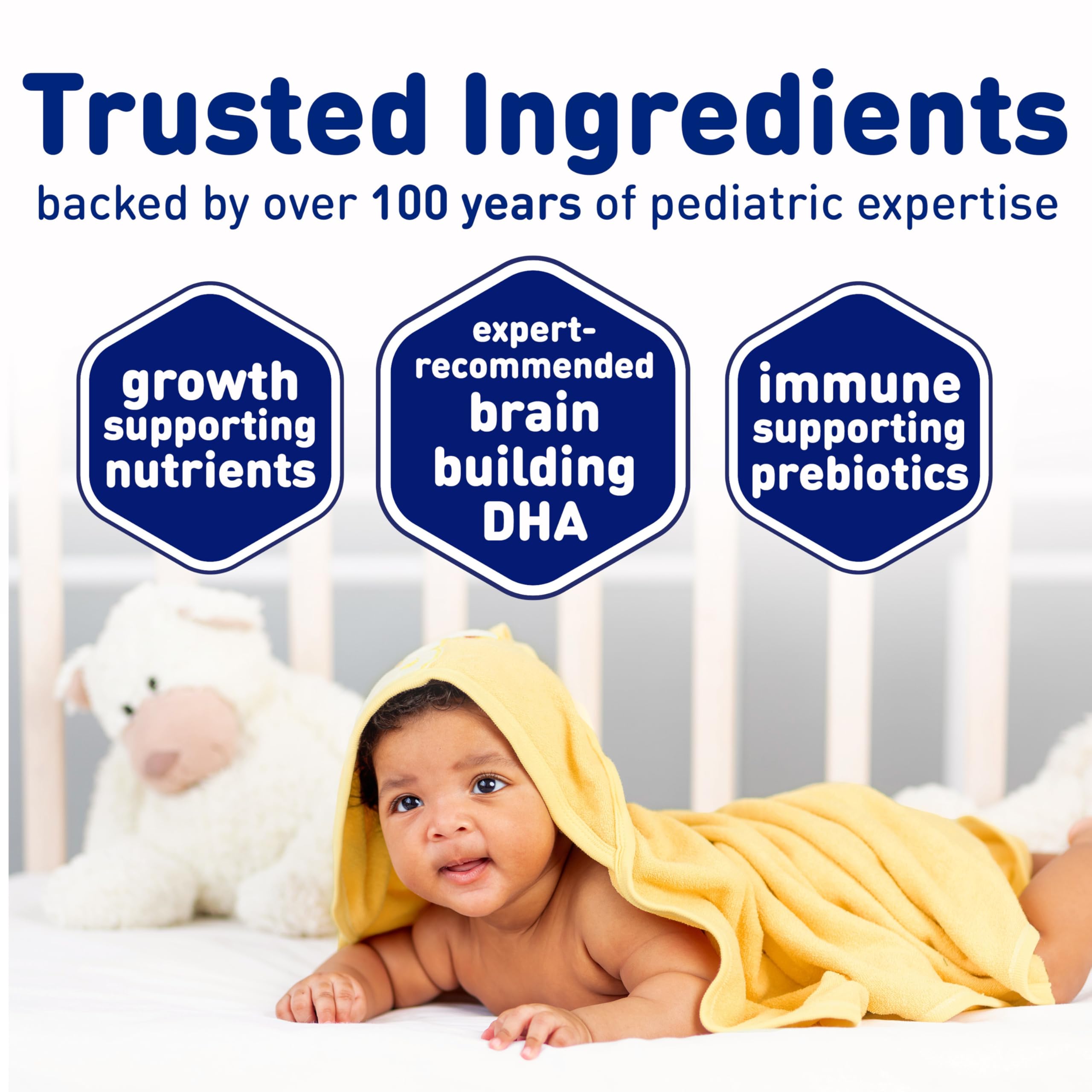 Enfamil Infant Formula Powder - Milk-Based Baby Formula with Iron, Omega-3 DHA & Choline for Brain Development - 21.1 Oz Can - Ideal for Newborns & Infants 0-12 Months - Perfect for Daycare, Travel & On-the-Go Feeding