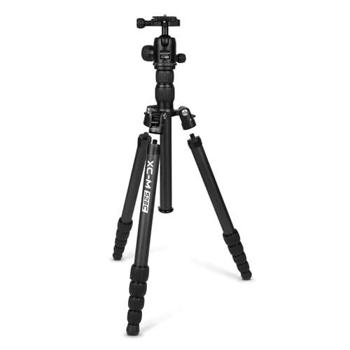 Promaster XC-M 528CK Professional Carbon Fiber Tripod with Ball Head - Lightweight Travel Tripod for DSLR Cameras, Perfect for Photography, Videography & Outdoor Adventures