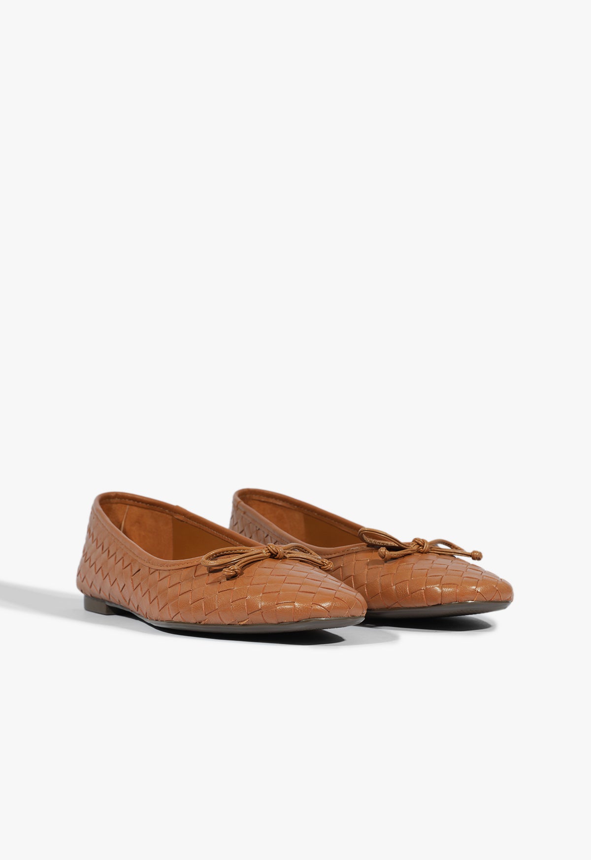 Arissa Women's Woven Ballet Flats - Comfortable Slip-On Shoes for Casual Wear, Office & Travel | Breathable & Lightweight