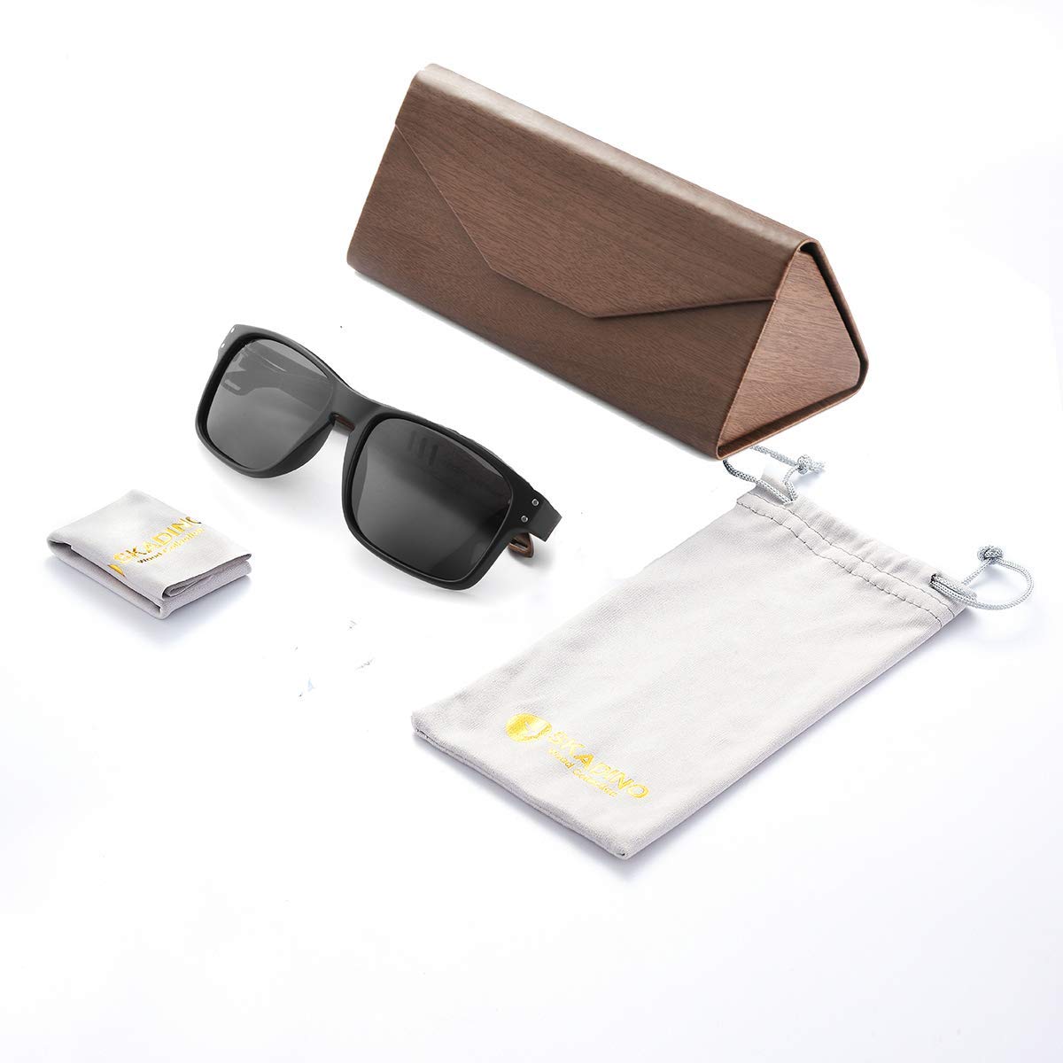 Polarized Wood Sunglasses for Men & Women - UV Protection, Lightweight & Stylish - Perfect for Driving, Fishing, and Outdoor Activities