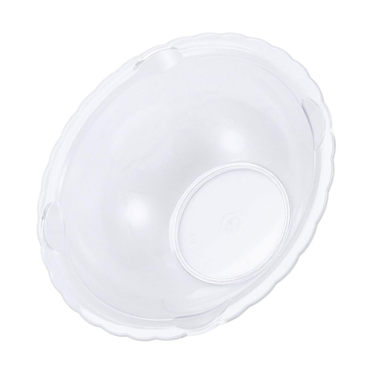 Healifty Clear PP Foot Spa Bucket for Salon & Outdoor Use