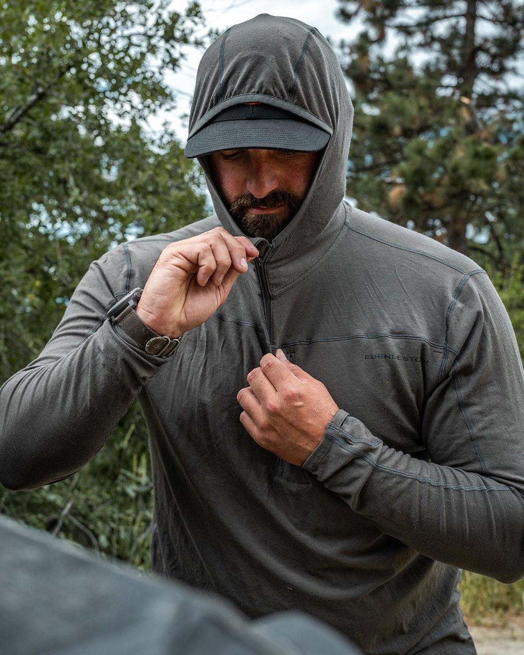 Lochsa Merino Zip Hoody - Premium Merino Wool Zip-Up Hoodie for Men & Women - Perfect for Hiking, Camping & Outdoor Adventures