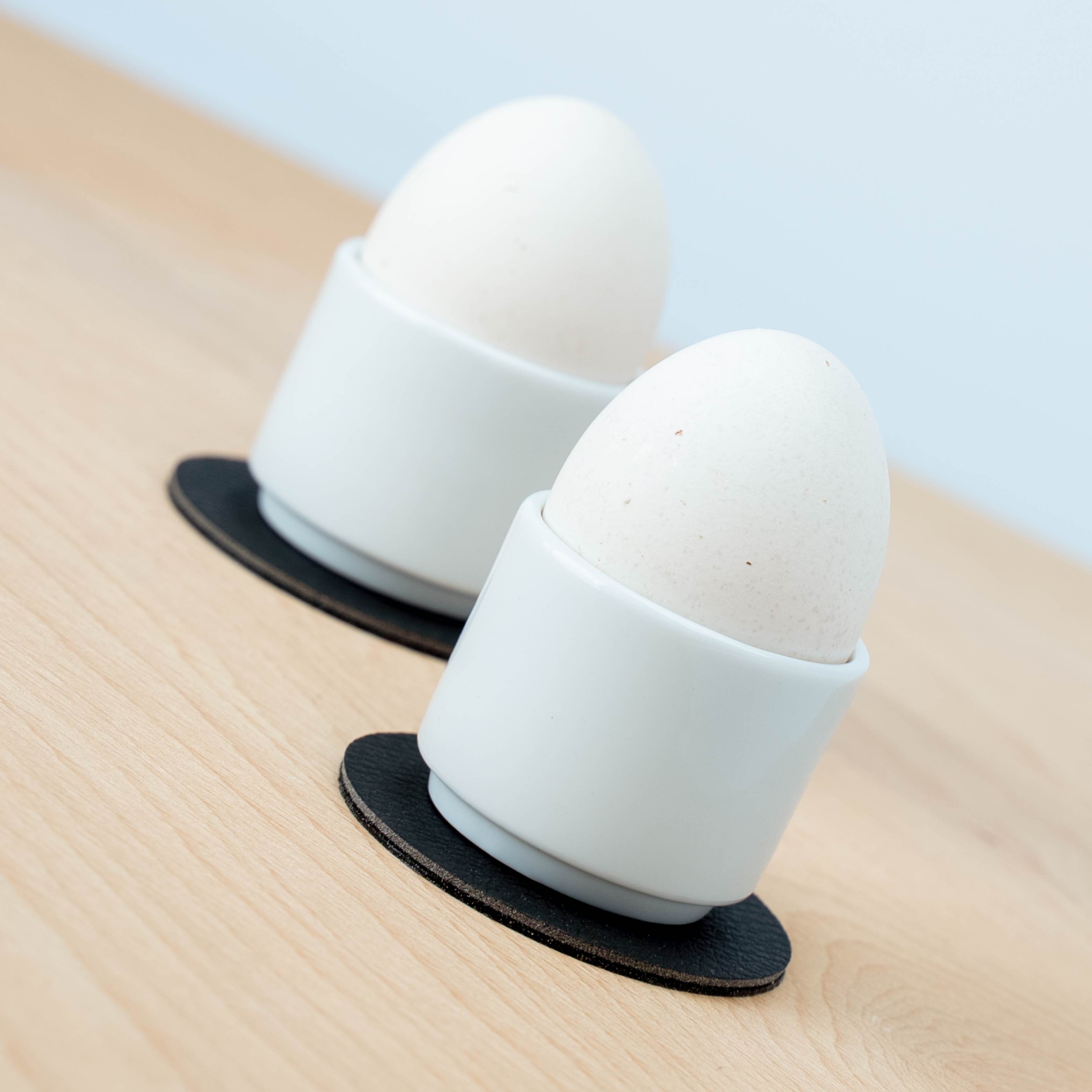 Premium Magnetic Porcelain Egg Cups - Elegant Breakfast Tableware for Easter, Brunch & Home Decor