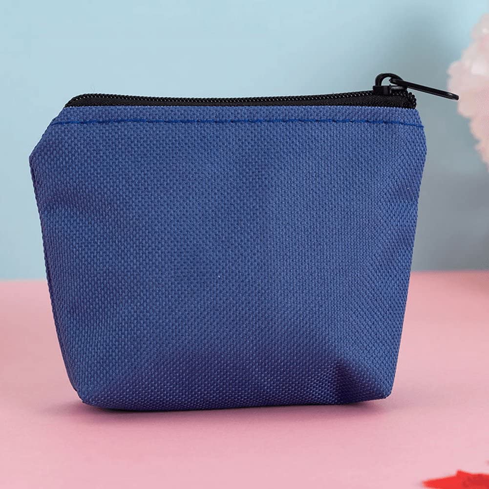 4pcs Mini Canvas Coin Purse - Small Portable Wallet for Credit Cards, ID, Keys, Headphones & Lipstick | Perfect for Travel, Shopping & Everyday Use