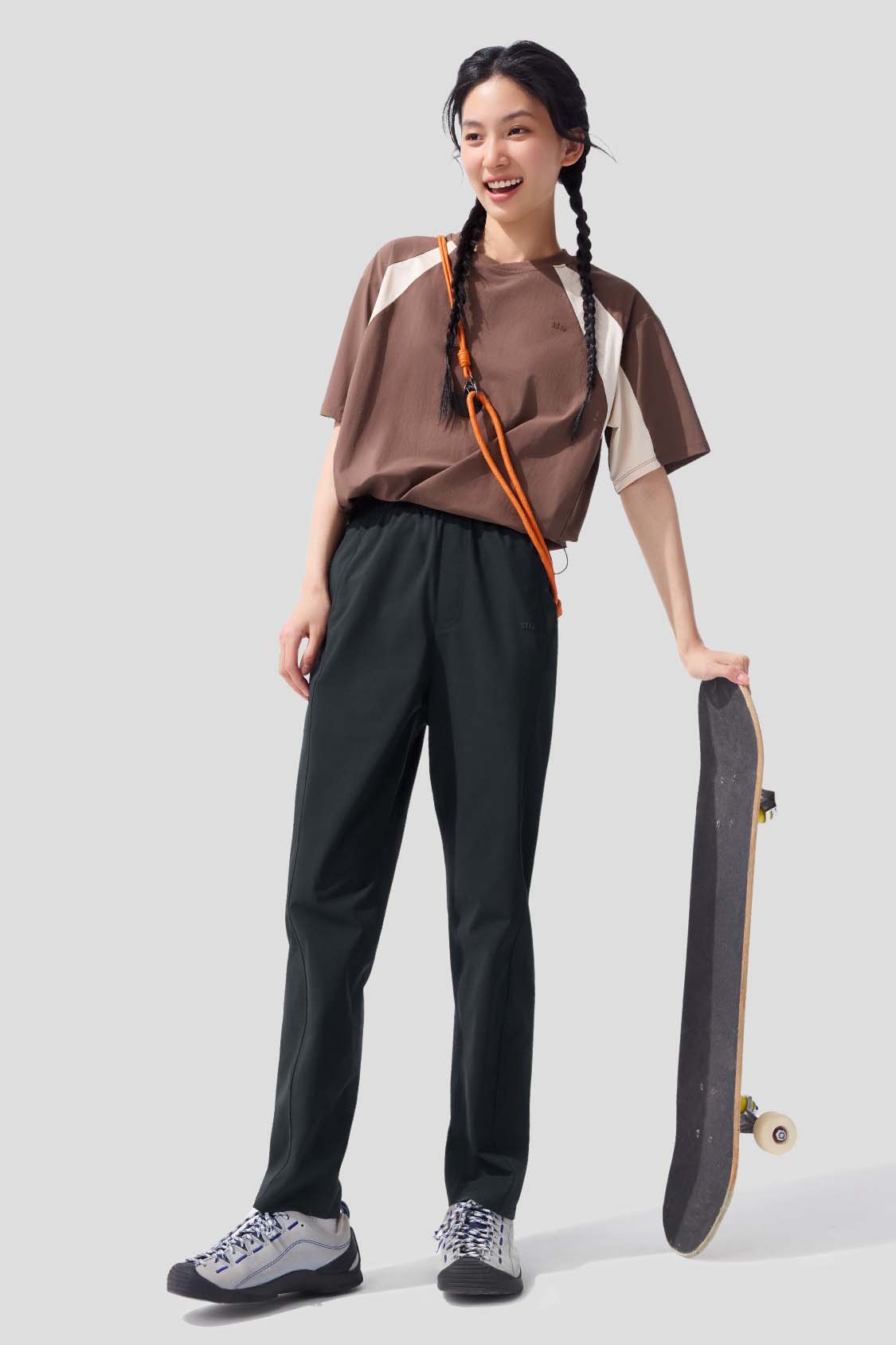 Chill Women's Cooling Quick Dry Straight Pants UPF50+ Sun Protection - Perfect for Hiking, Yoga, Travel & Summer Outdoor Activities