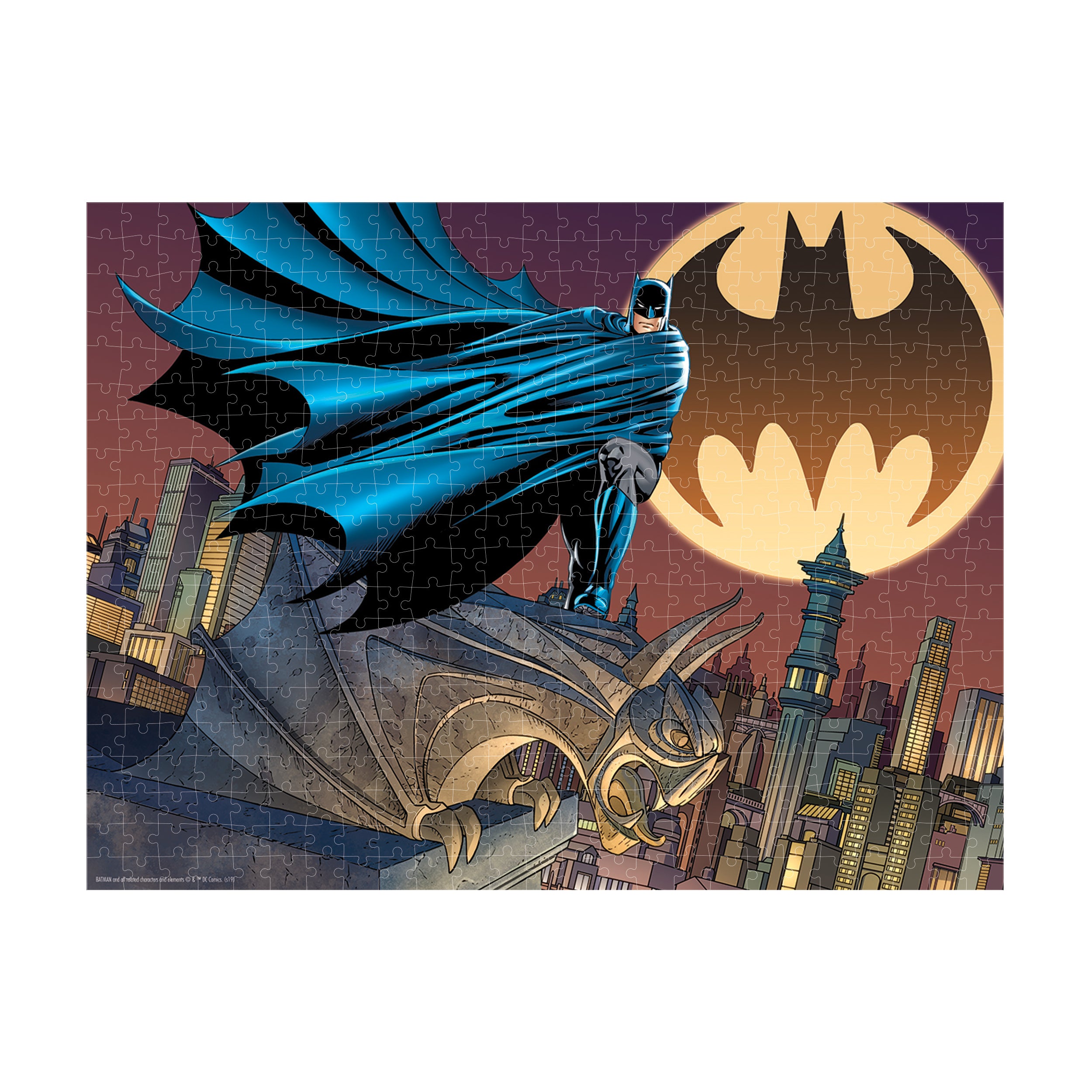 DC Comics Batman 3D Lenticular Jigsaw Puzzle 500 Pieces - Superhero Puzzle for Adults & Teens - Perfect for Home Decor, Gifts & Relaxation