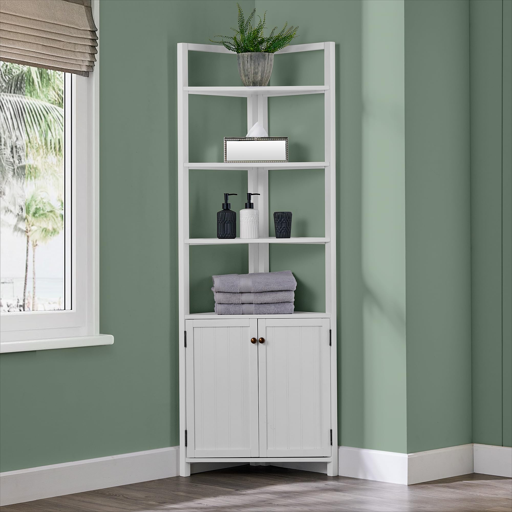 Alaterre Dover Corner Storage Cabinet - 25