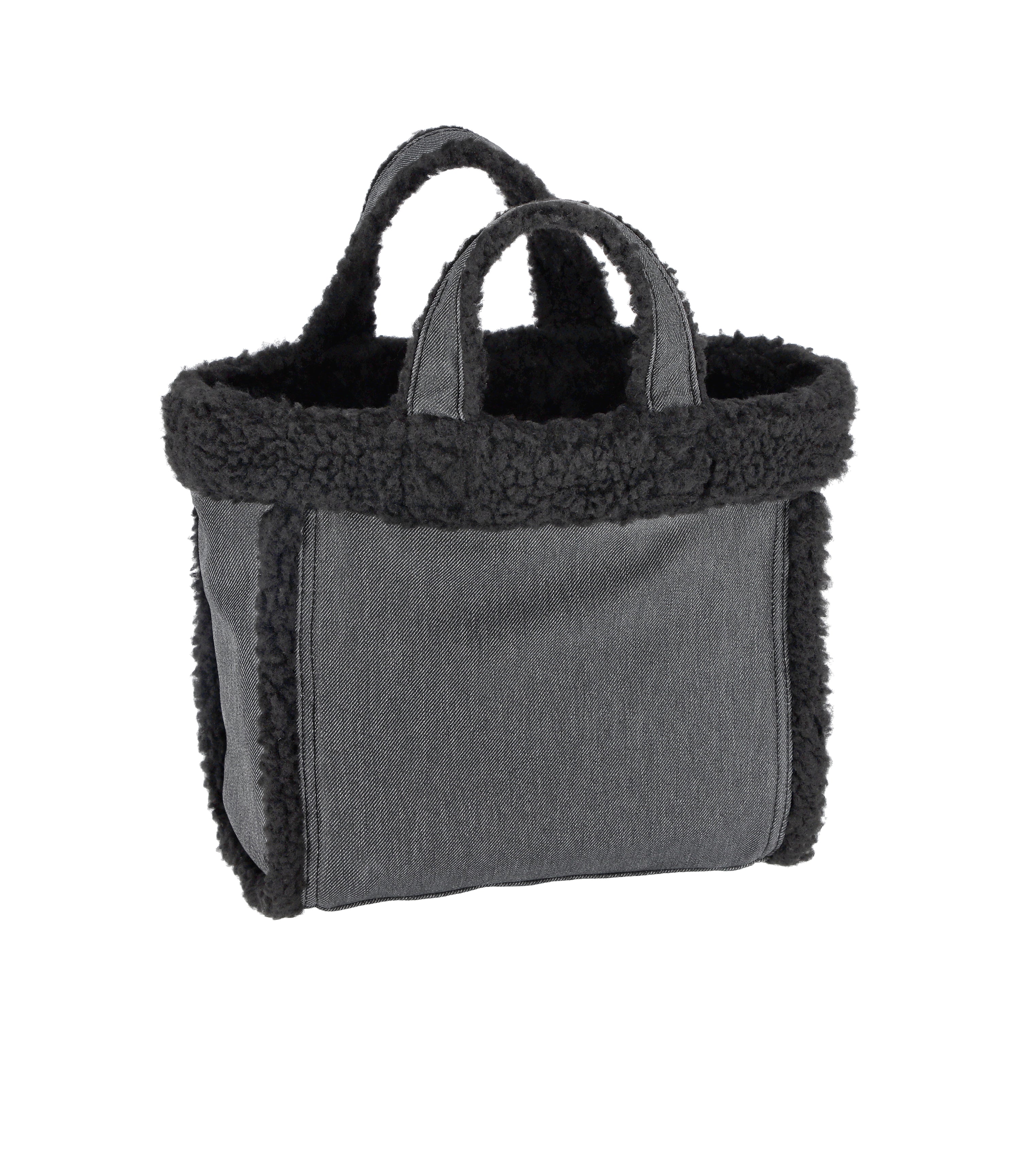 Stylish Two-Way Denim Tote Bag for Women - Reversible Shoulder & Crossbody Purse - Perfect for Work, Travel & Shopping