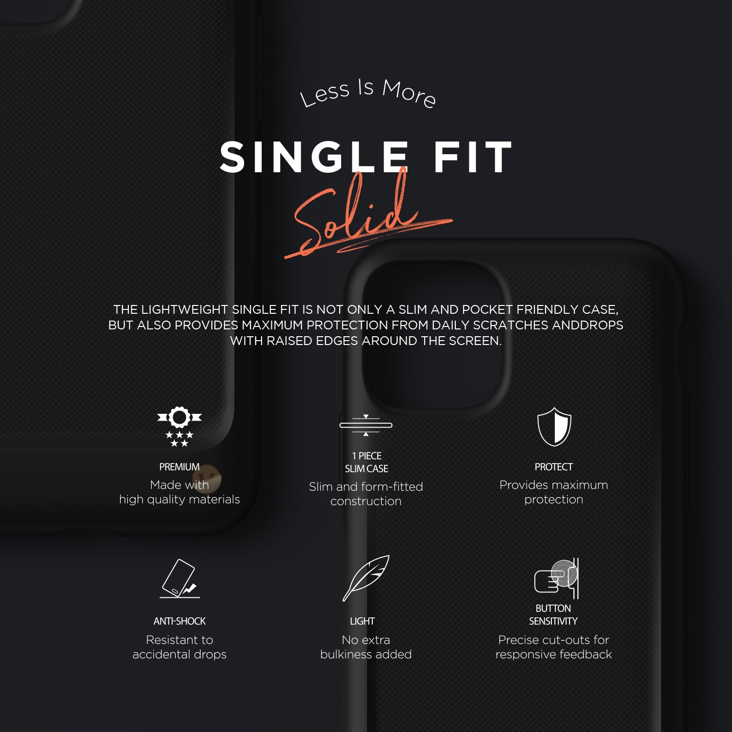 iPhone 11 Pro Case - Slim Protective Cover for Apple iPhone 11 Pro | Shockproof & Scratch Resistant | Perfect for Everyday Use, Travel & Outdoor Activities