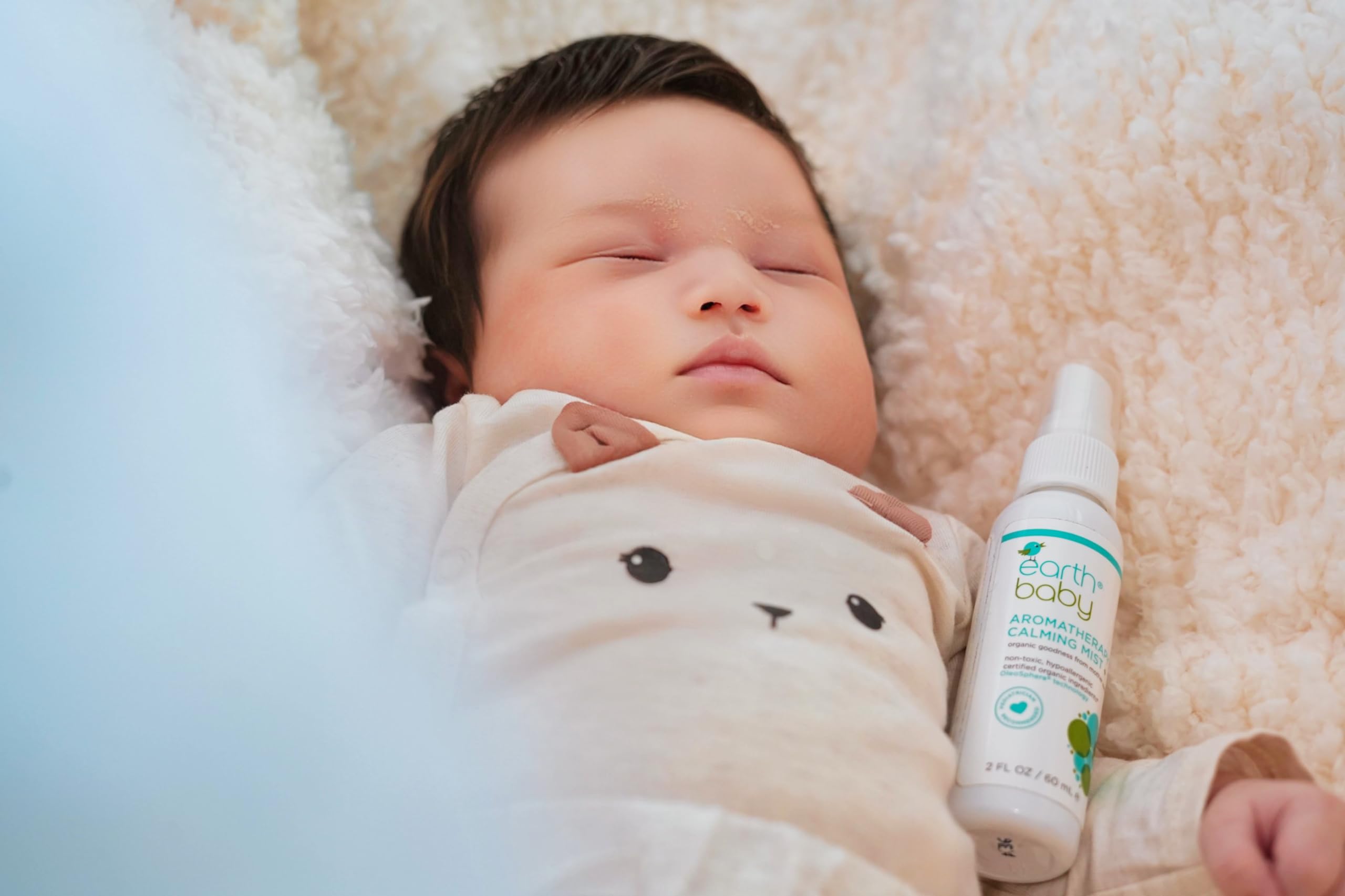 Organic Baby Calming Mist - Hypoallergenic & Natural for Sensitive Skin | Perfect for Bedtime & Travel