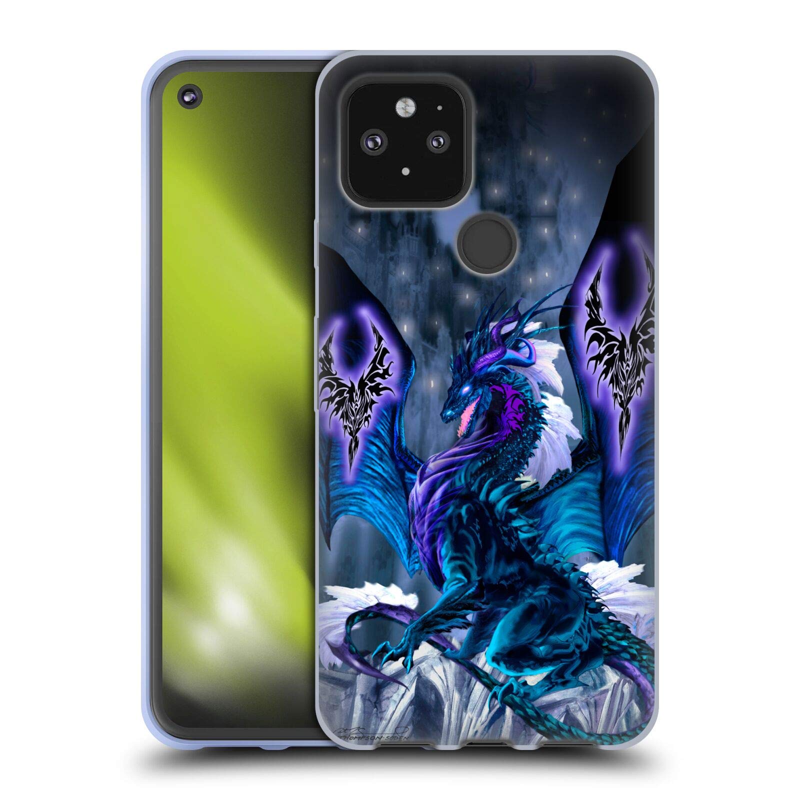Ruth Thompson Relic Dragons Pixel 5 Case - Soft Gel Cover for Google Pixel 5G | Gaming & Protection