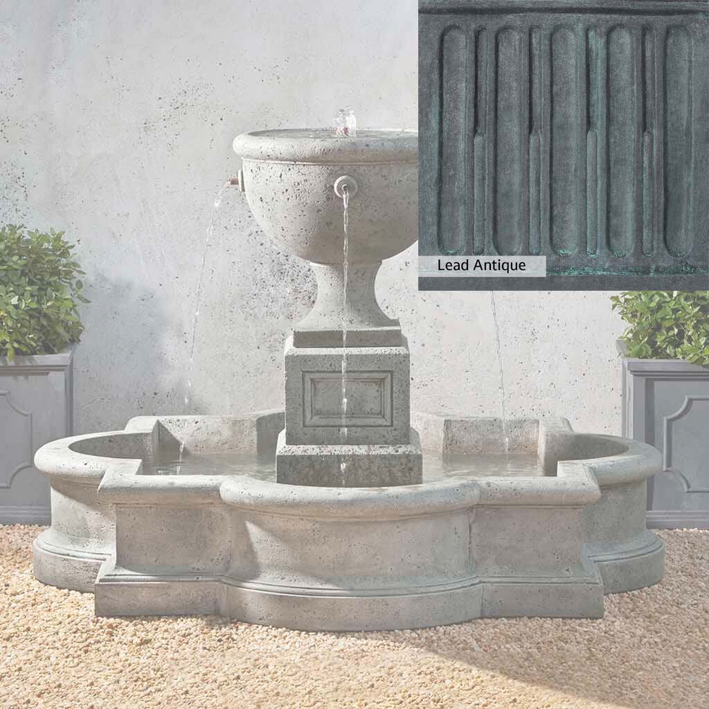 Campania International Navonna Outdoor Fountain - Classic Italian Garden Fountain for Patio, Yard, and Landscape Decor | Perfect for Backyard, Garden, and Outdoor Living Spaces